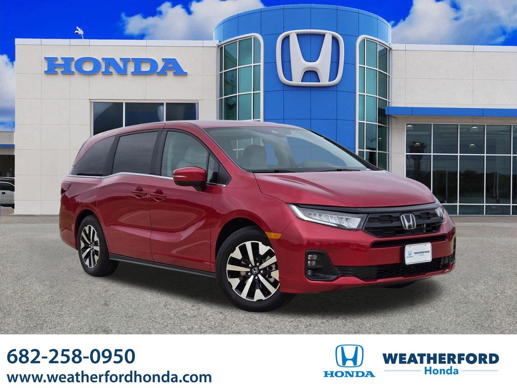 Red 2026 Honda Odyssey Minivan Front-Wheel Drive Automatic