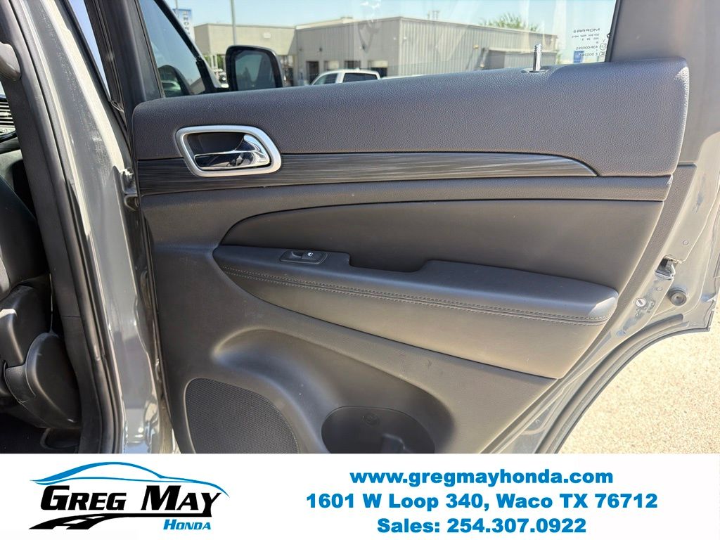 2019 Jeep Grand Cherokee Altitude Gray at Greg May Honda