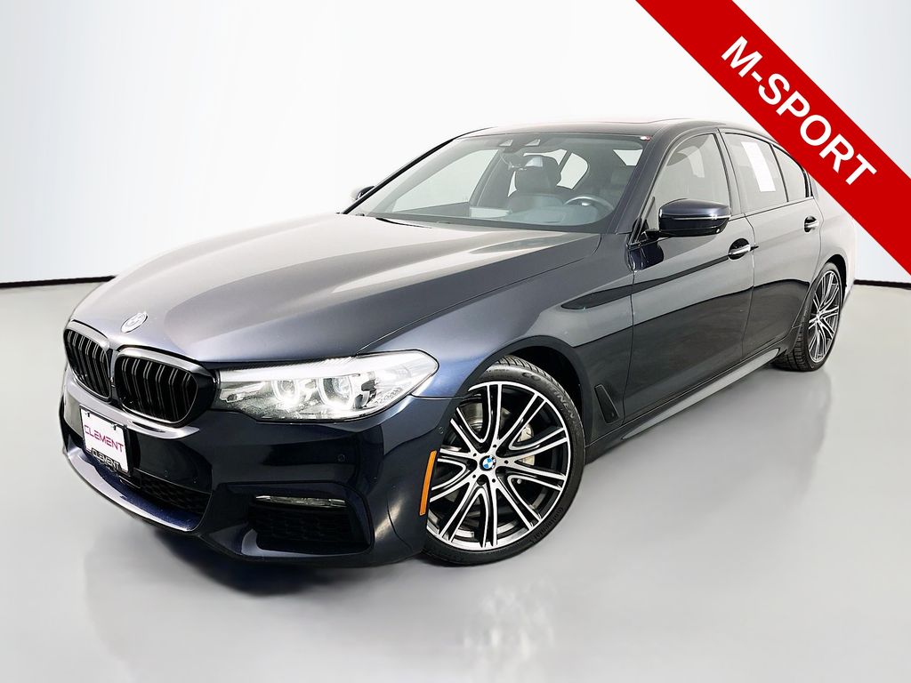 Carbon Black Metallic 2018 BMW 5 Series 540i xDrive Sedan AWD Sedan All-Wheel Drive 8-Speed Automatic