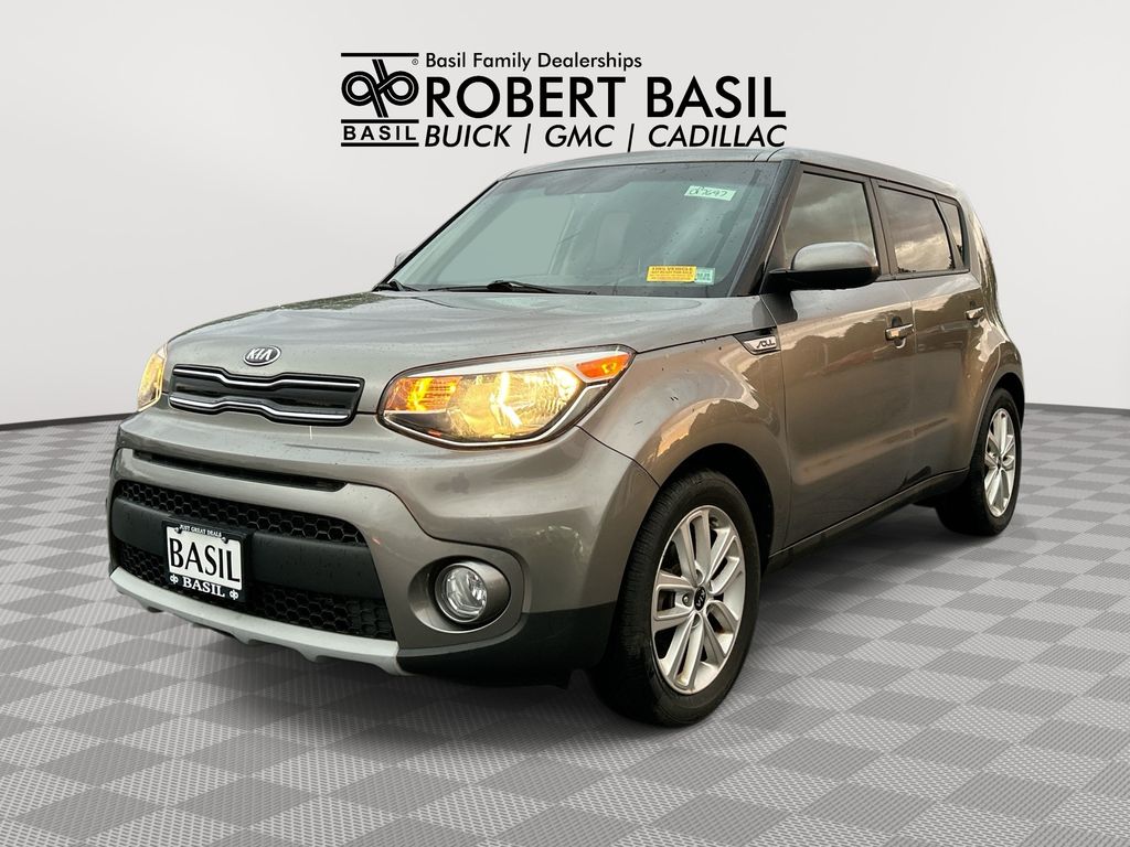 Titanium Gray 2019 Kia Soul Wagon Front-Wheel Drive 6-Speed Automatic