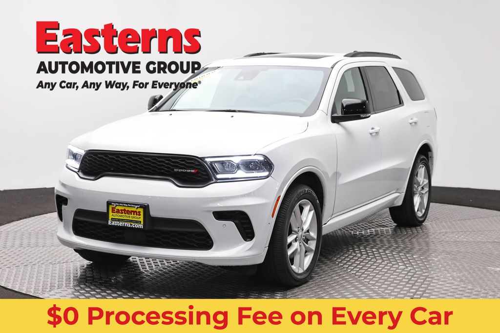 White Knuckle Clearcoat 2025 Dodge Durango GT Plus AWD SUV / Crossover All-Wheel Drive 8-Speed Automatic