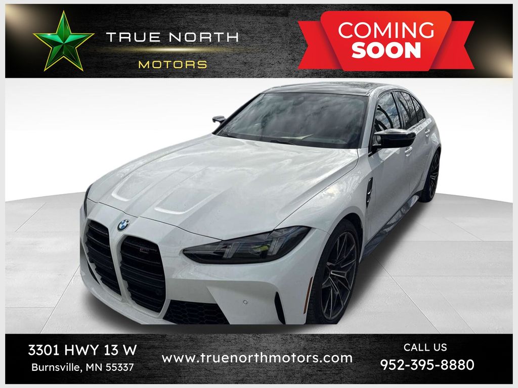 White 2025 BMW M3 Competition xDrive Sedan All-Wheel Drive 8-Speed Automatic