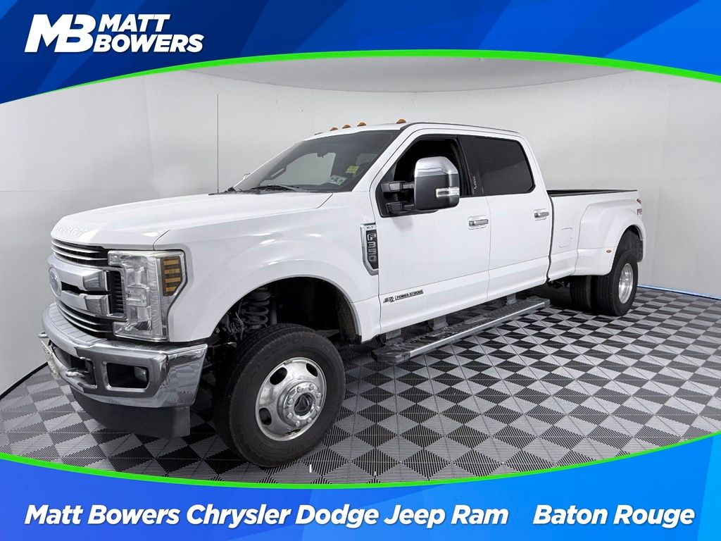Oxford White 2019 Ford F-350 Super Duty Pickup Truck Four-Wheel Drive 6-Speed Automatic