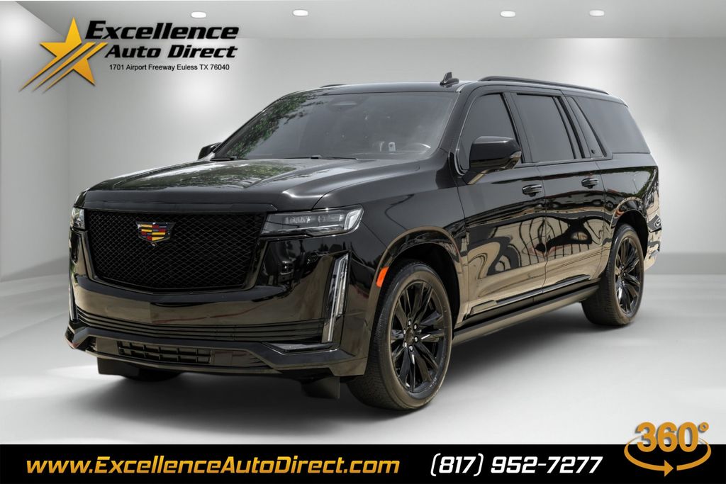 Black Raven 2024 Cadillac Escalade ESV SUV / Crossover Four-Wheel Drive Automatic
