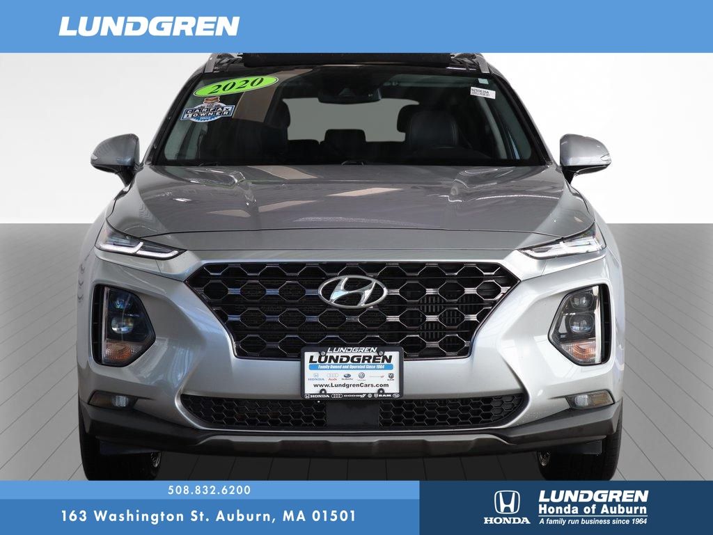 Used 2020 Hyundai Santa Fe SEL with VIN 5NMS3CAA7LH250879 for sale in Auburn, MA