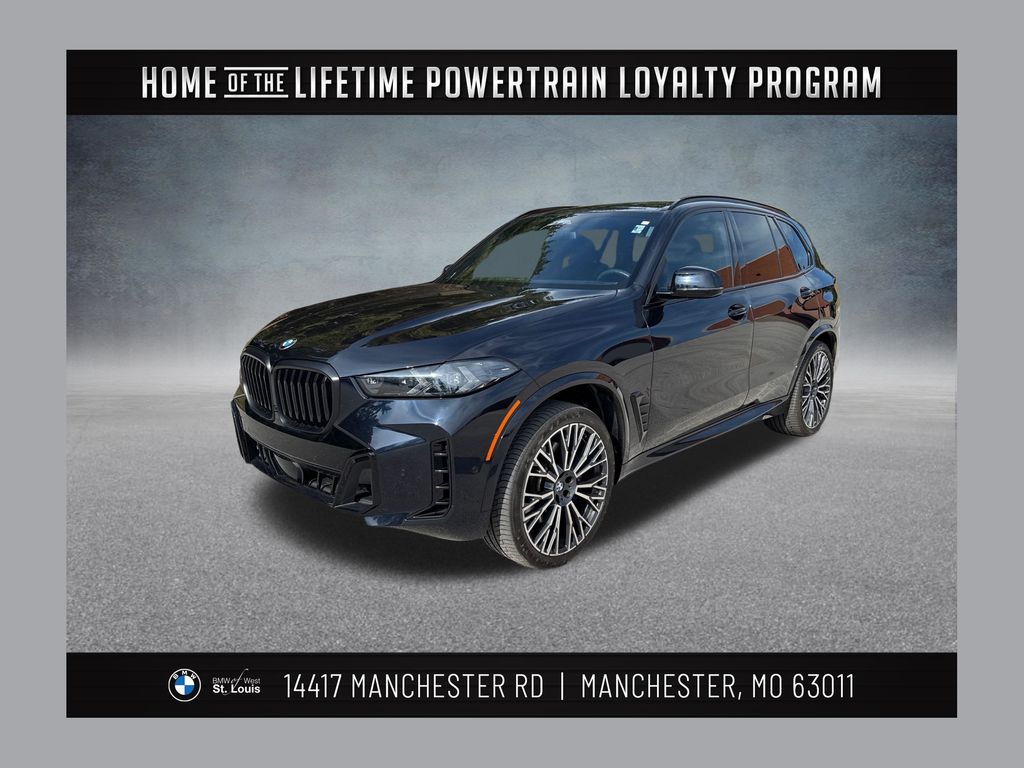Carbon Black Metallic 2025 BMW X5 SUV / Crossover All-Wheel Drive 8-Speed Automatic