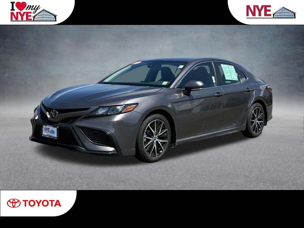 Predawn Gray Mica 2023 Toyota Camry SE AWD Sedan All-Wheel Drive 8-Speed Automatic