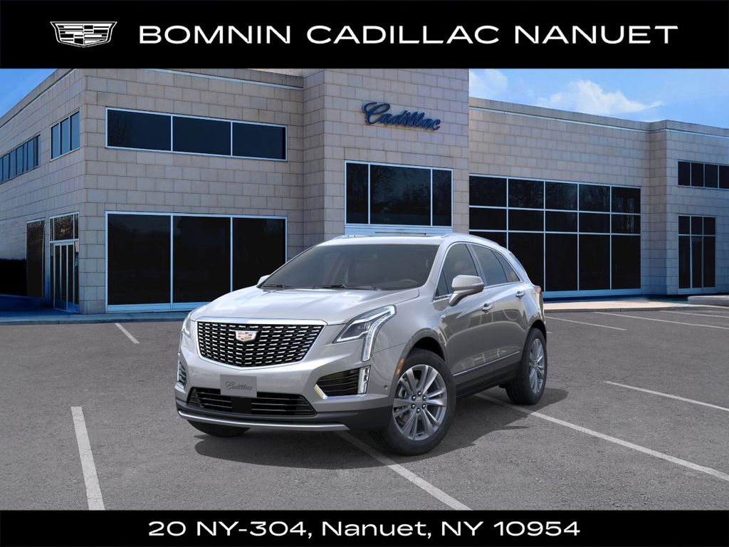 Silver Metallic 2026 Cadillac XT5 SUV / Crossover Four-Wheel Drive 9-Speed Automatic