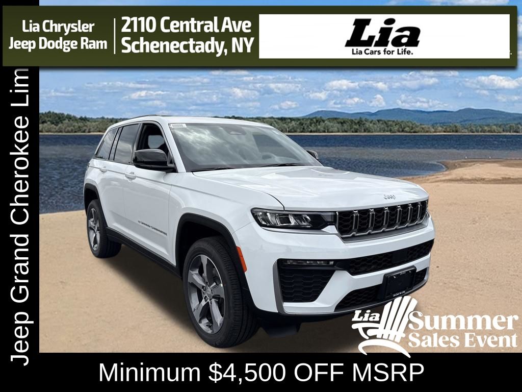 Bright White Clearcoat 2026 Jeep Grand Cherokee SUV / Crossover Four-Wheel Drive 8-Speed Automatic