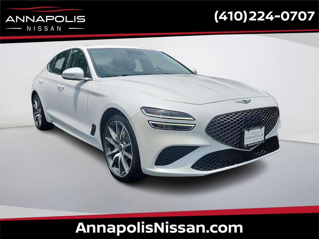 2022 Genesis G70 Blanco (Uyuni White) Sedán Tracción trasera 8 velocidades Automática