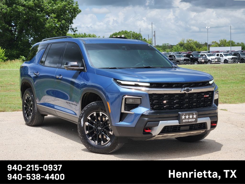 Lakeshore Blue Metallic 2024 Chevrolet Traverse Z71 AWD SUV / Crossover Four-Wheel Drive 8-Speed Automatic