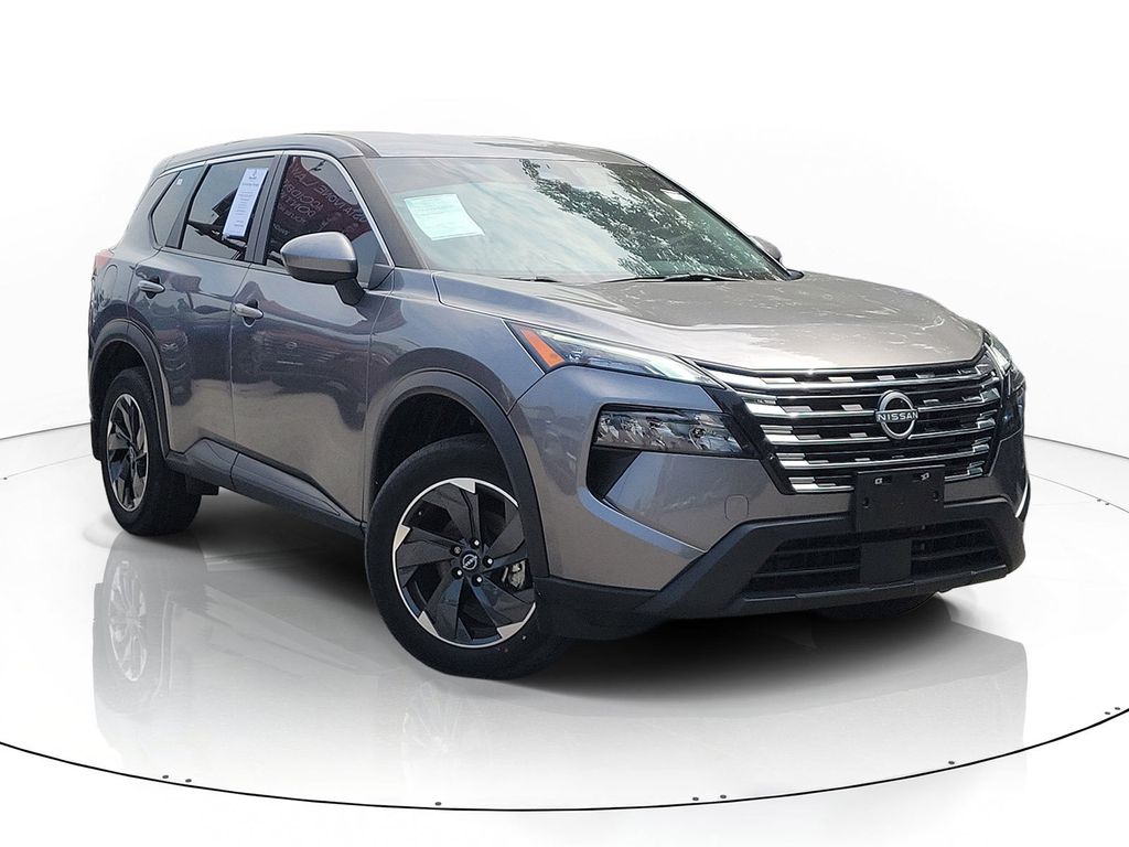 Gray (Gun Metallic) 2024 Nissan Rogue SUV / Crossover All-Wheel Drive Continuously Variable Transmission