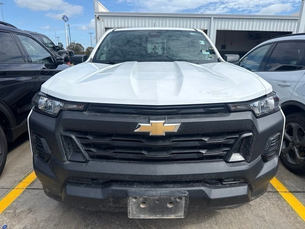 2024 Chevrolet Colorado Work Truck White at Baytown Hyundai