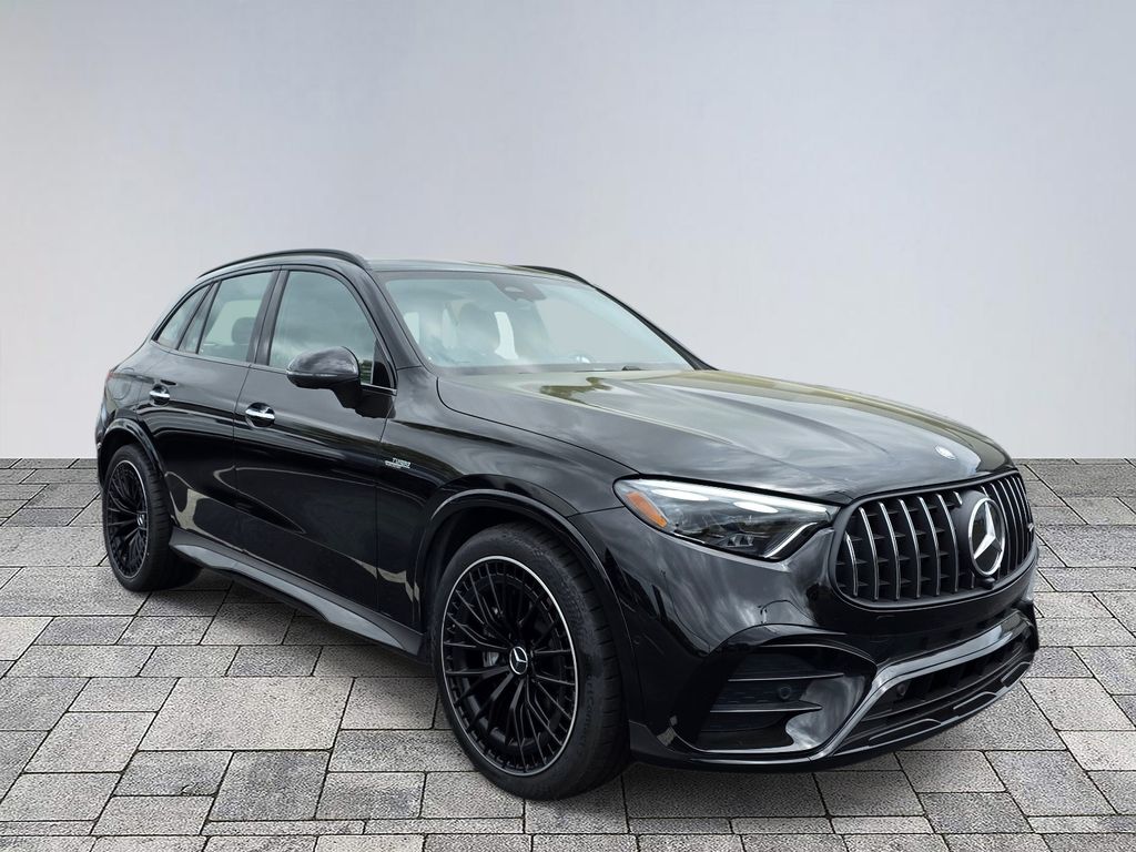 Obsidian Black Metallic 2026 Mercedes-Benz GLC AMG GLC 43 4MATIC SUV / Crossover All-Wheel Drive 9-Speed Automatic