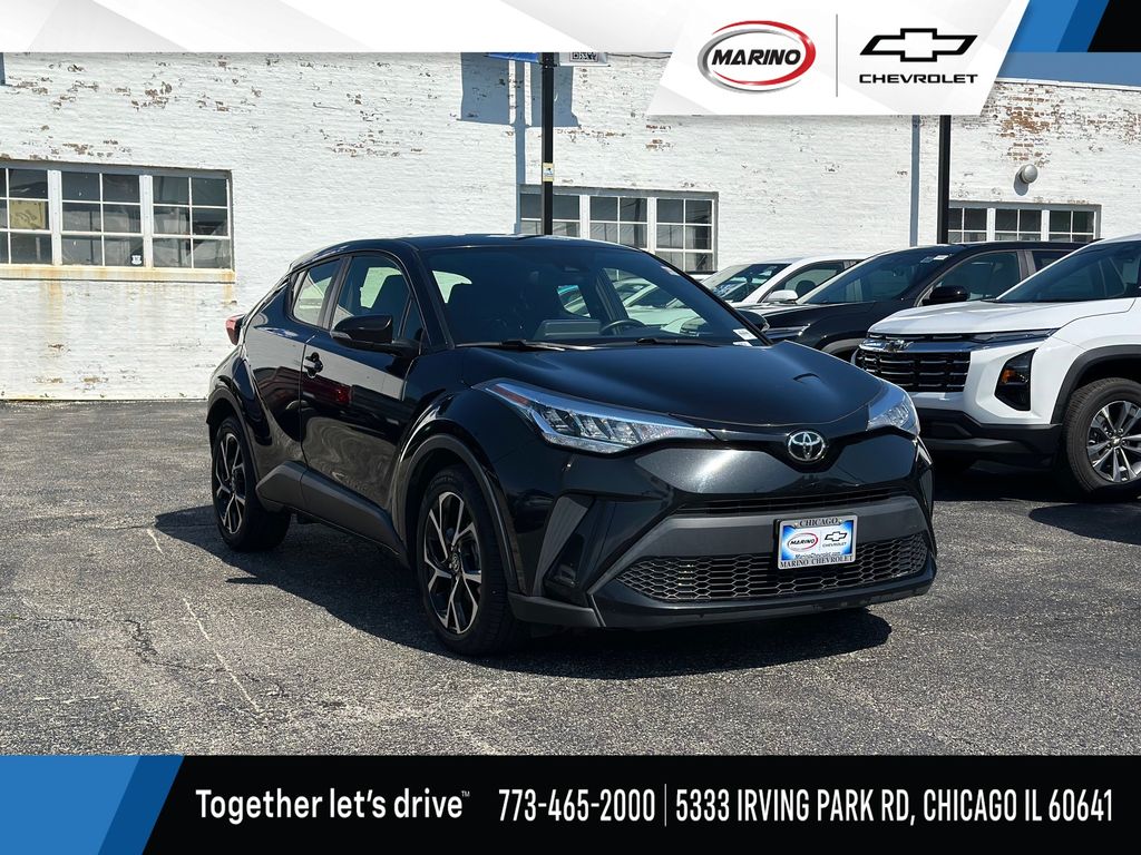 Black Sand Pearl 2021 Toyota C-HR SUV / Crossover Front-Wheel Drive Continuously Variable Transmission