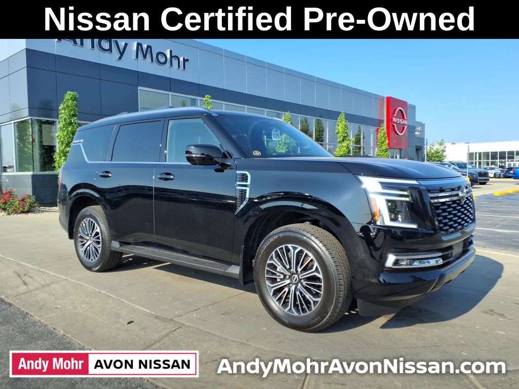 Super Black 2026 Nissan Armada SUV / Crossover Four-Wheel Drive 9-Speed Automatic