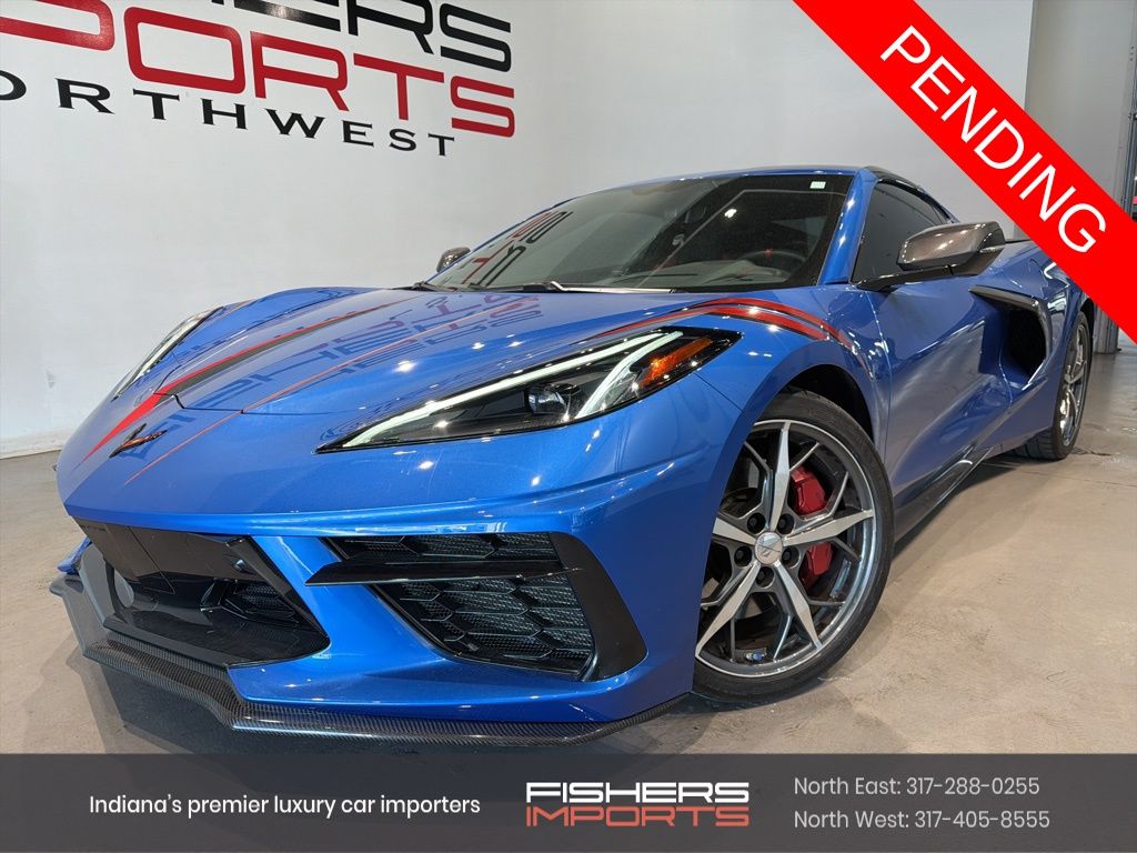 Elkhart Lake Blue Metallic 2022 Chevrolet Corvette Coupe Rear-Wheel Drive 8-Speed Dual Clutch