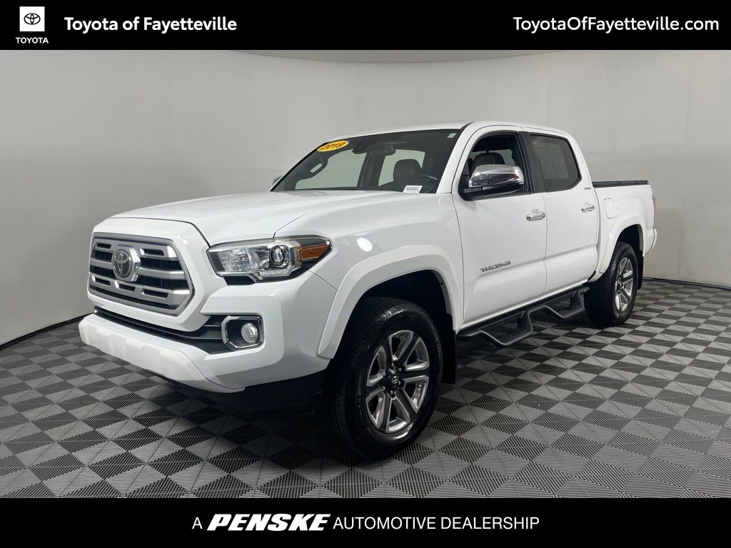 Super White 2019 Toyota Tacoma Pickup Truck Four-Wheel Drive 6-Speed Automatic
