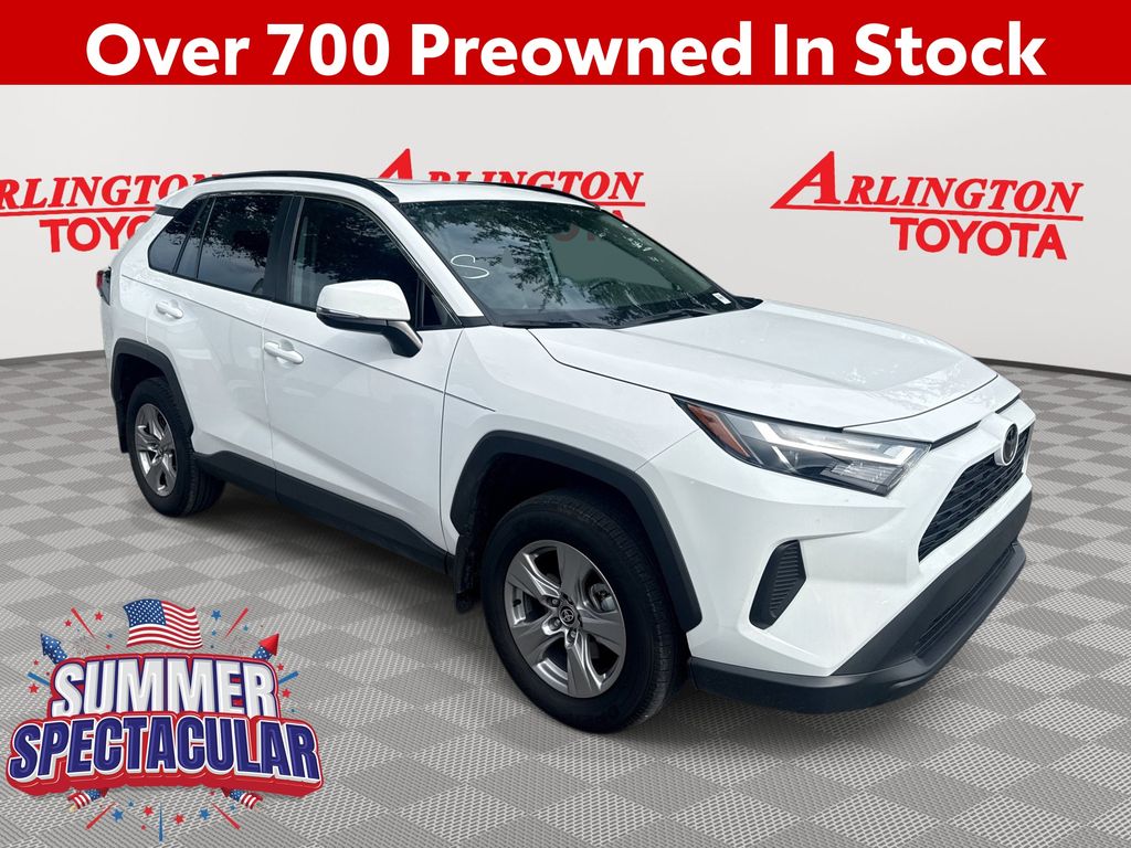 Ice Cap 2025 Toyota RAV4 SUV / Crossover Front-Wheel Drive 8-Speed Automatic