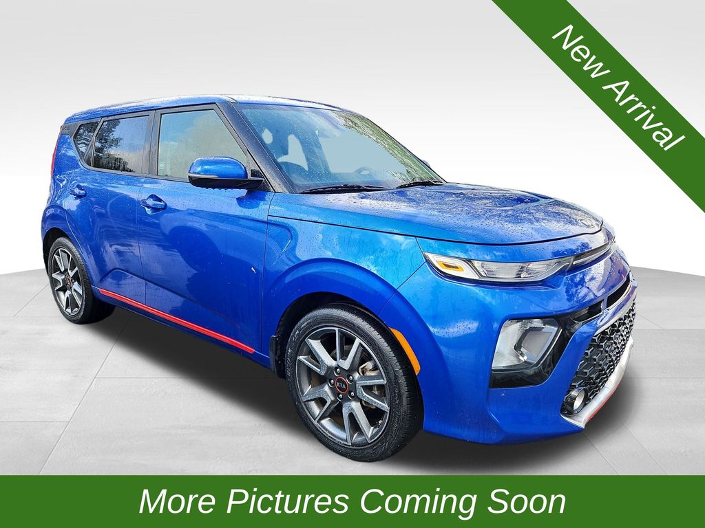 Neptune Blue 2021 Kia Soul GT-Line FWD SUV / Crossover Front-Wheel Drive Continuously Variable Transmission