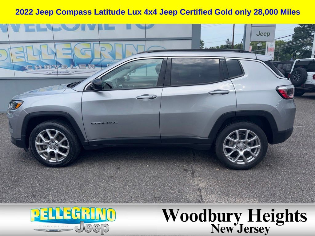 Billet Silver Metallic Clearcoat 2022 Jeep Compass SUV / Crossover Four-Wheel Drive 9-Speed Automatic