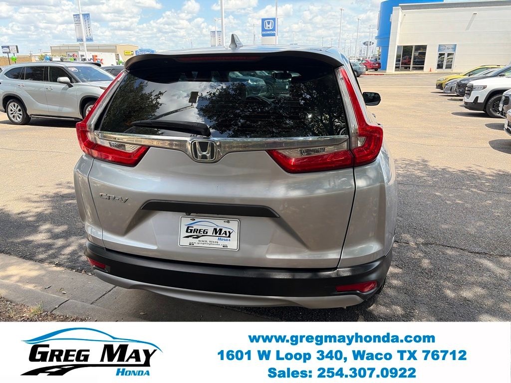 2019 Honda CR-V LX Silver at Greg May Honda