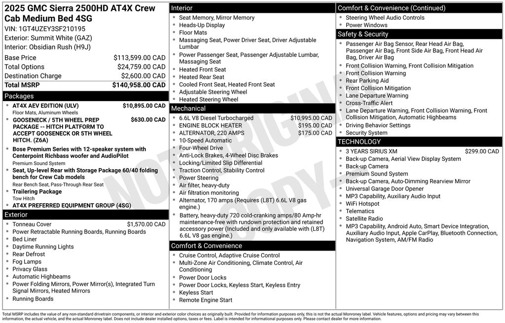 Used 2025 GMC Sierra 2500HD Truck