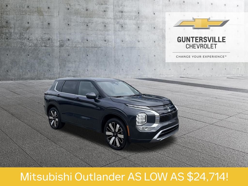 Graphite Gray 2025 Mitsubishi Outlander SUV / Crossover Front-Wheel Drive Continuously Variable Transmission