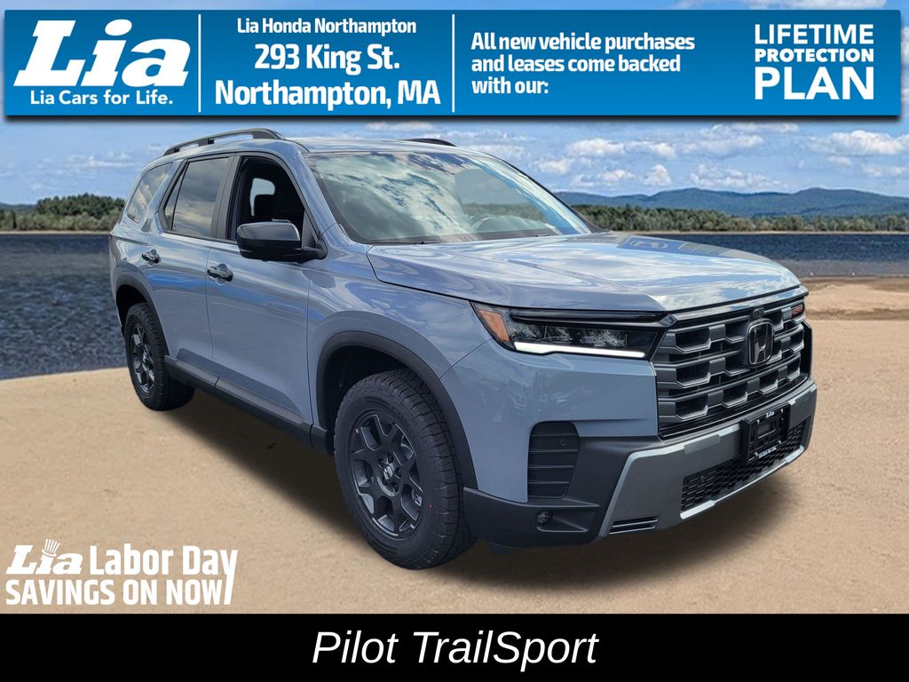Sonic Gray Pearl 2026 Honda Pilot SUV / Crossover All-Wheel Drive Automatic