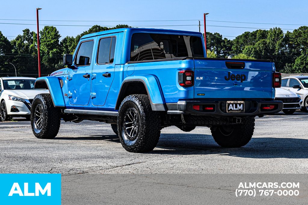 Used 2021 Blue Jeep Rubicon image 6