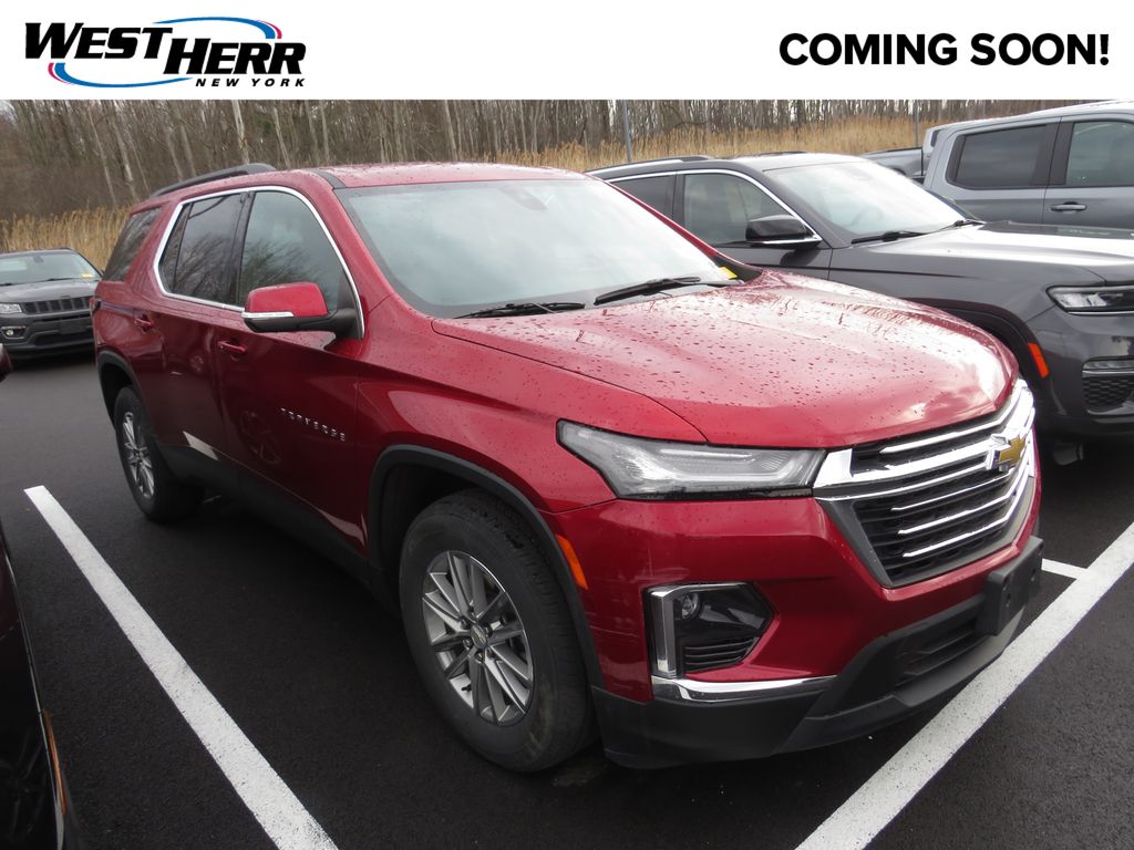 Radiant Red 2023 Chevrolet Traverse LT Cloth AWD SUV / Crossover Four-Wheel Drive 9-Speed Automatic