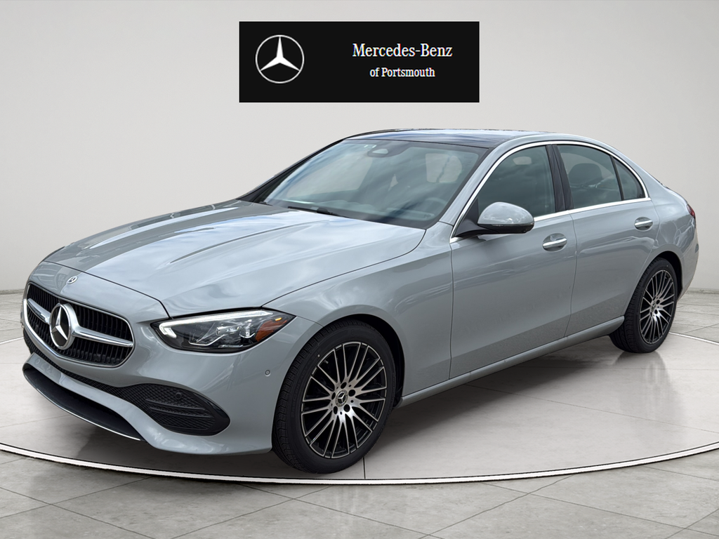 Gray (MANUFAKTUR Alpine Grey) 2026 Mercedes-Benz C-Class C 300 4MATIC Sedan All-Wheel Drive 9-Speed Automatic