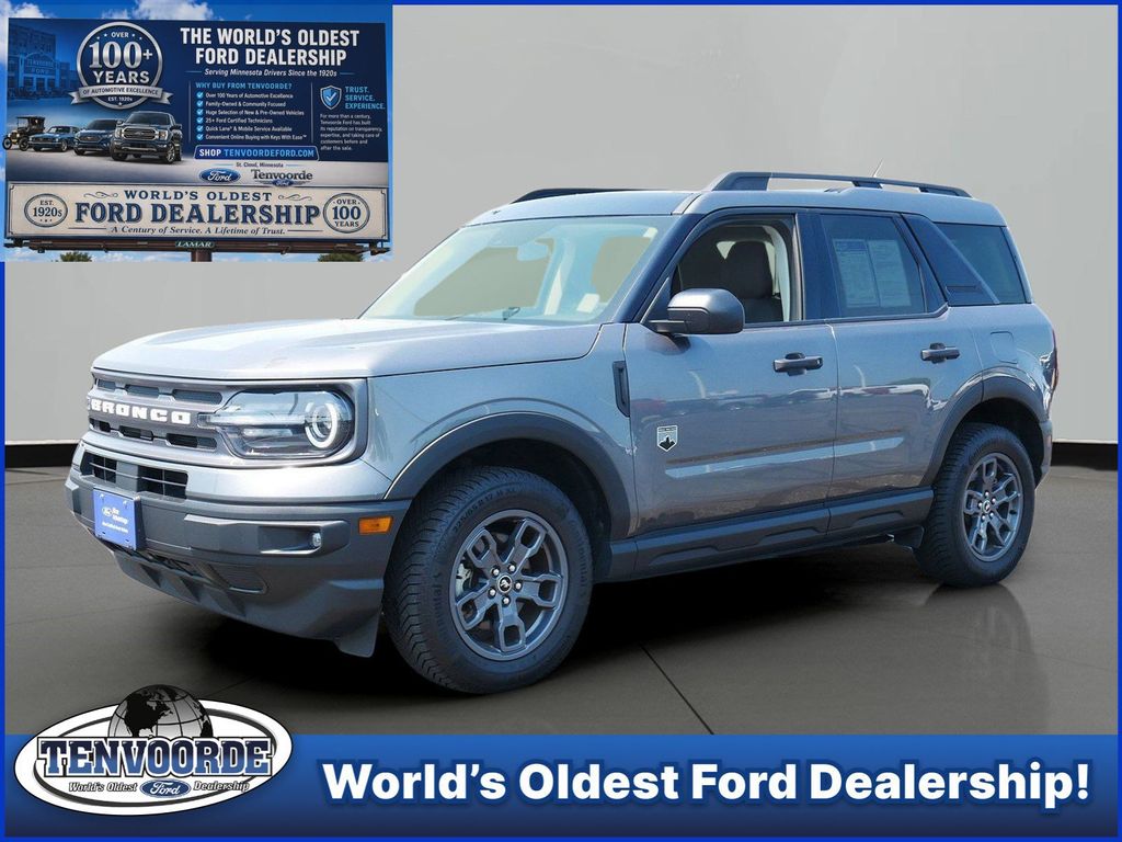 Carbonized Gray Metallic 2024 Ford Bronco Sport SUV / Crossover All-Wheel Drive 8-Speed Automatic