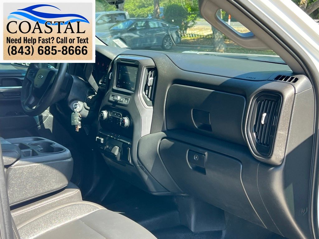 2021 Chevrolet Silverado 2500HD Work Truck White at Coastal Chevrolet Cadillac