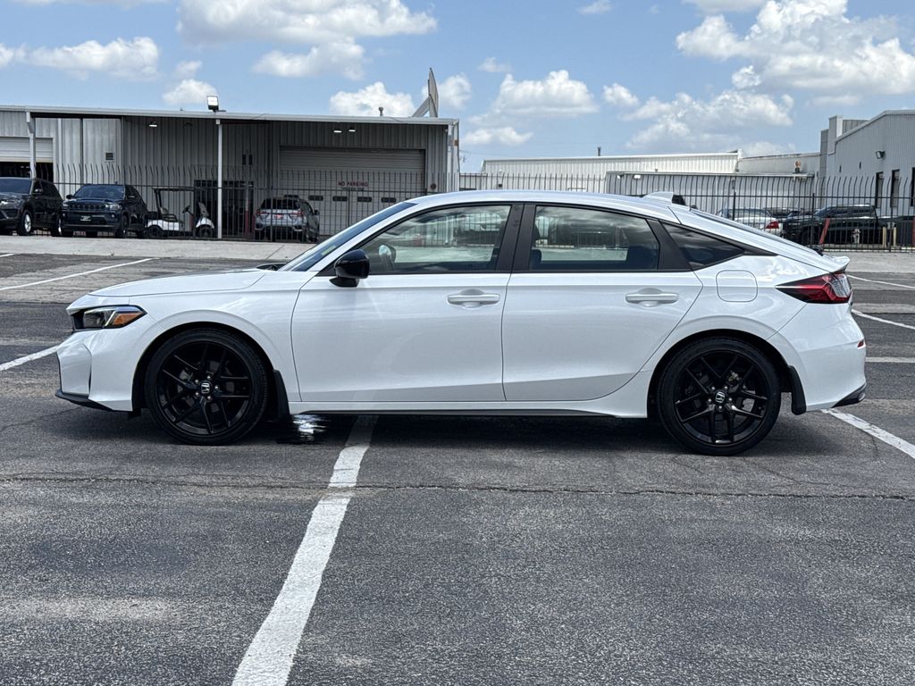 2025 Honda Civic Sport White at Community Honda