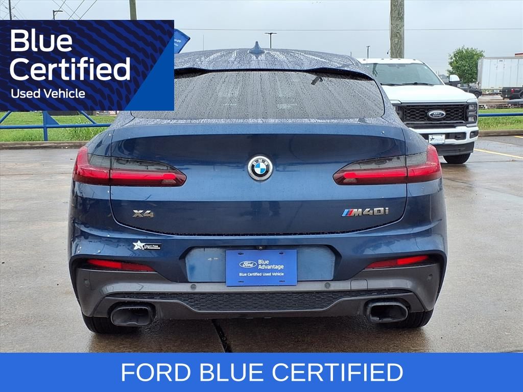2021 BMW X4 M40i Blue at Classic Chevrolet Galveston