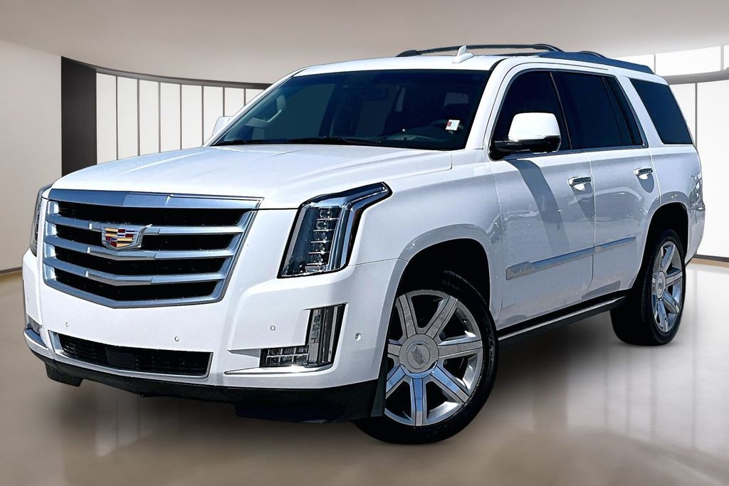 Crystal White Tricoat 2019 Cadillac Escalade Premium Luxury 4WD SUV / Crossover Four-Wheel Drive
