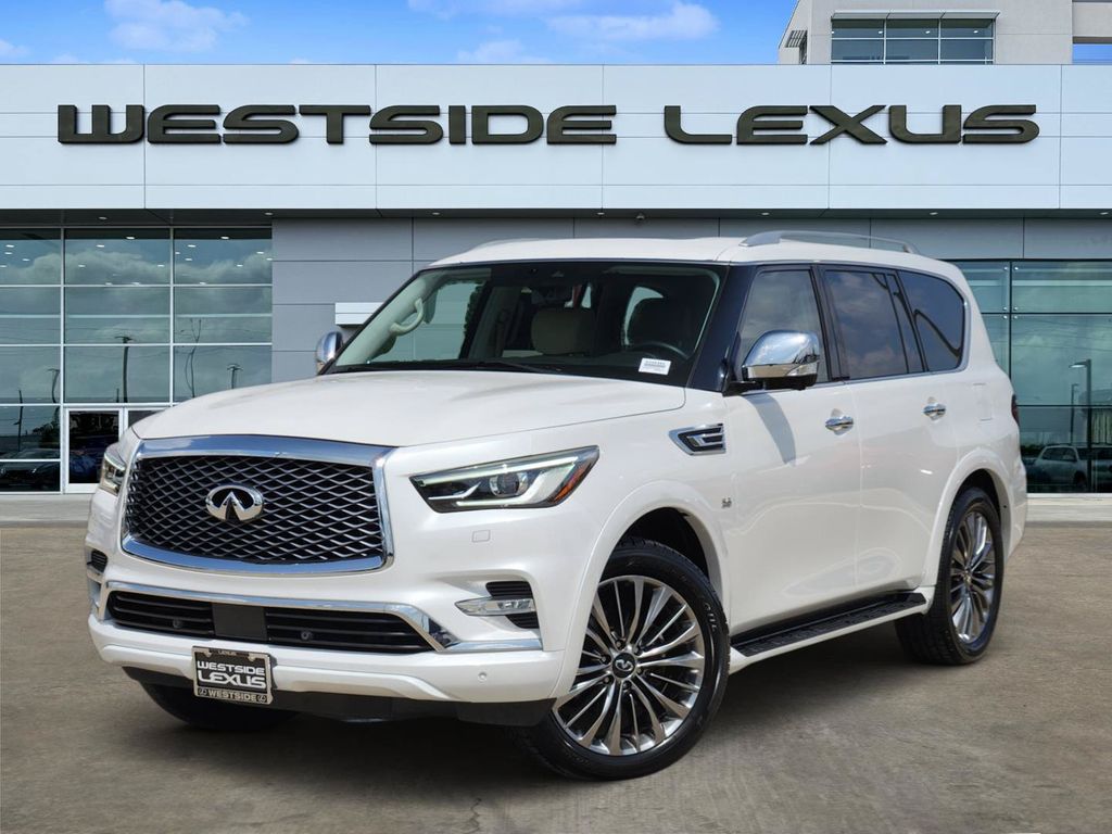 2018 INFINITI QX80 Base White at Emmons Autoplex