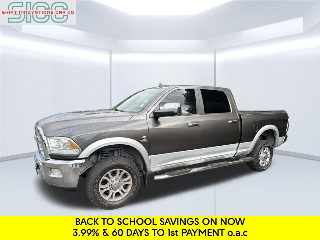 Gray (Granite Crystal Metallic Clearcoat) 2015 RAM 2500 Pickup Truck Four-Wheel Drive 6-Speed Automatic