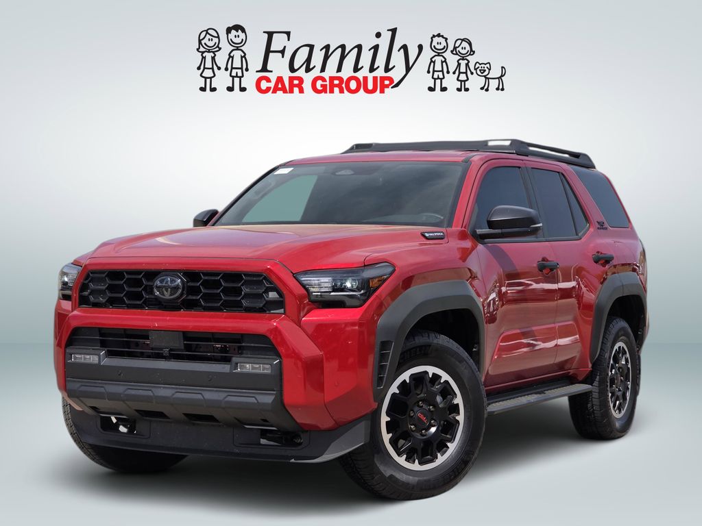 Supersonic Red 2025 Toyota 4Runner SUV / Crossover Four-Wheel Drive 8-Speed Automatic