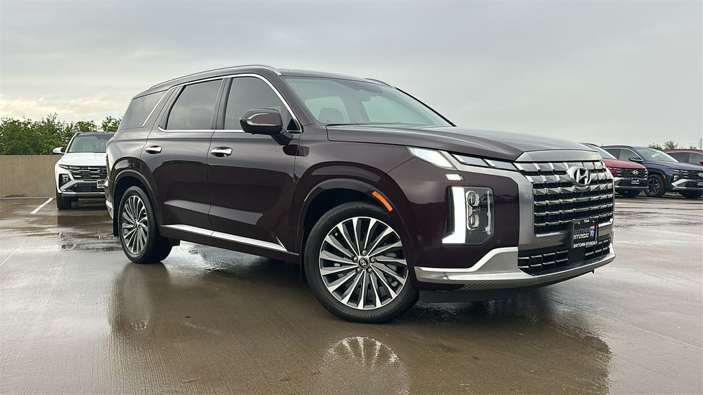 2024 Hyundai Palisade Calligraphy Red at Don McGill Toyota