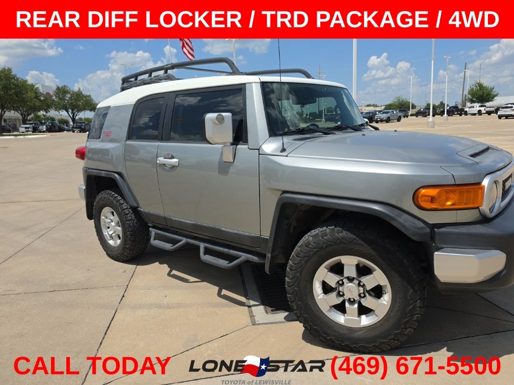 Silver Fresco Metallic 2012 Toyota FJ Cruiser SUV / Crossover Four-Wheel Drive 5-Speed Automatic