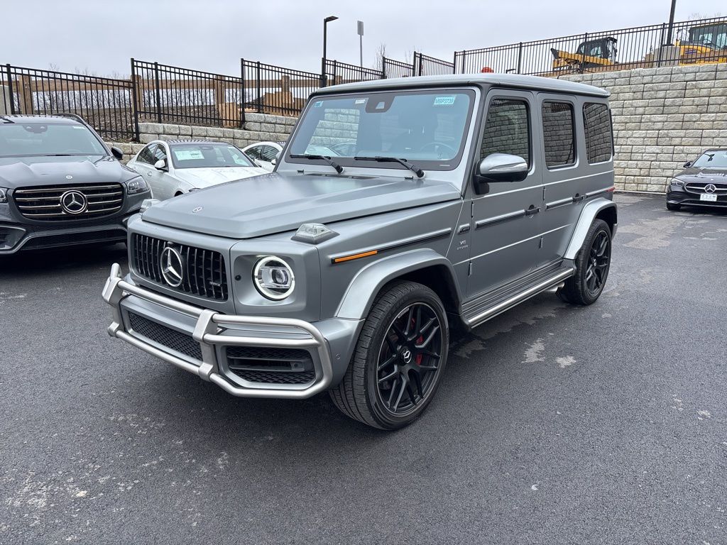 Gray (designo Platinum Magno) 2020 Mercedes-Benz G-Class AMG G 63 4MATIC SUV / Crossover All-Wheel Drive 9-Speed Automatic