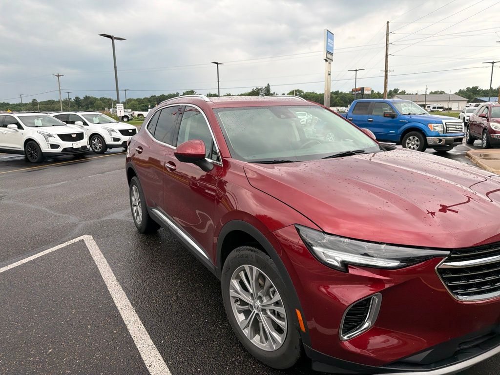 Cinnabar Metallic 2023 Buick Envision SUV / Crossover Front-Wheel Drive 9-Speed Automatic