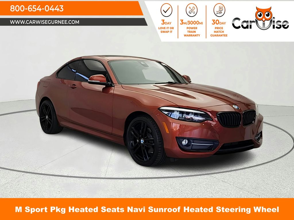 Sunset Orange Metallic 2020 BMW 2 Series 230i xDrive Coupe AWD Coupe All-Wheel Drive 8-Speed Automatic