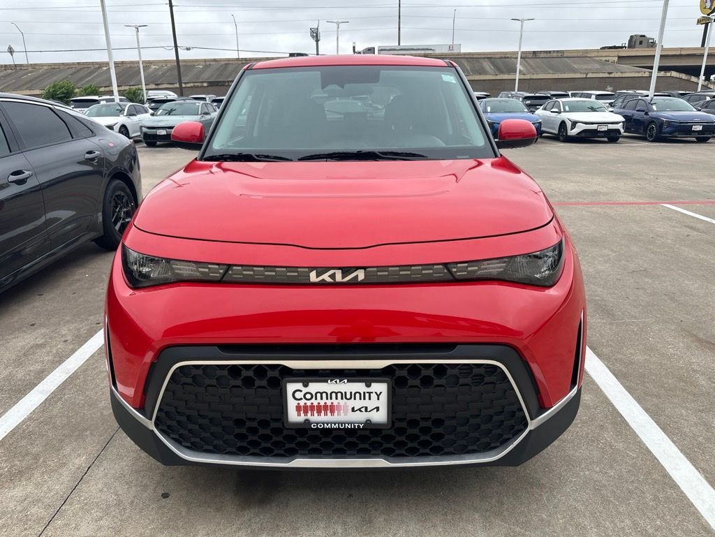 2025 Kia Soul LX Red at Community Kia