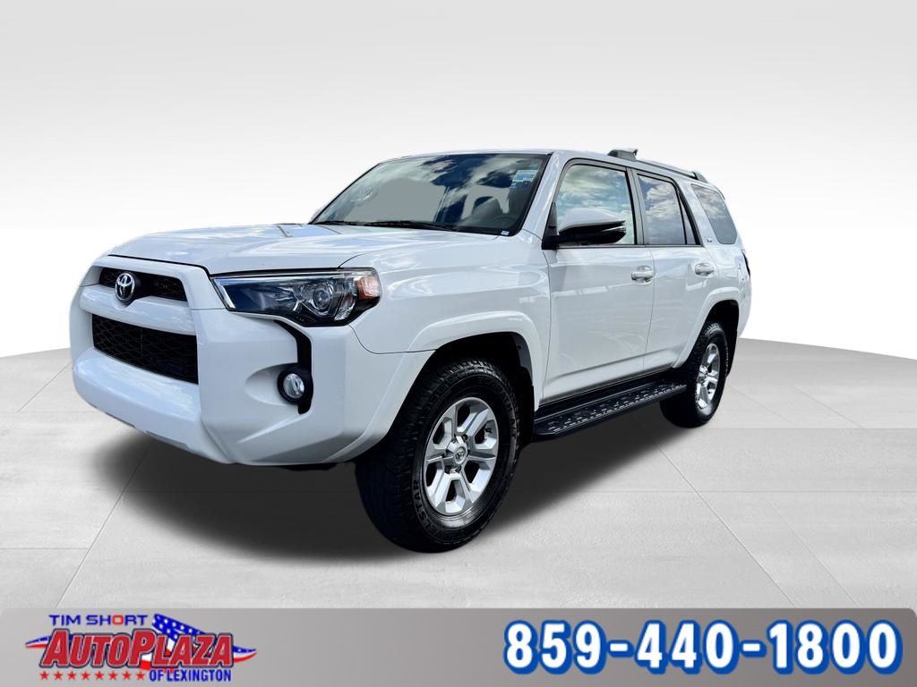 Super White 2019 Toyota 4Runner SUV / Crossover Four-Wheel Drive 5-Speed Automatic Overdrive