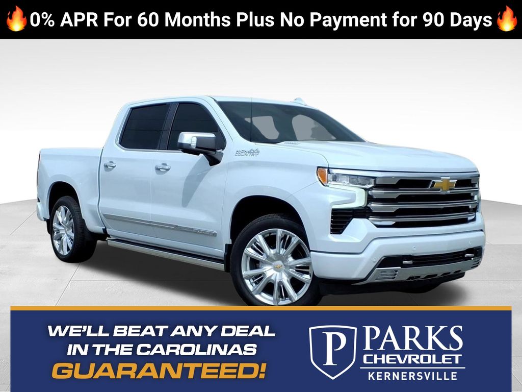 Polar White 2026 Chevrolet Silverado 1500 Pickup Truck Four-Wheel Drive Automatic