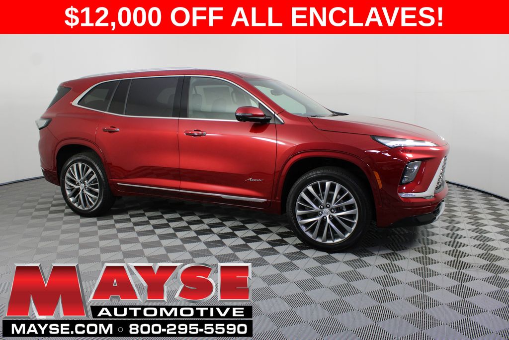 Cherry Red Tintcoat 2026 Buick Enclave SUV / Crossover Front-Wheel Drive 8-Speed Automatic