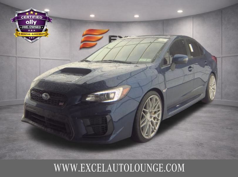 Lapis Blue Pearl 2020 Subaru WRX STI AWD Sedan All-Wheel Drive 6-Speed Manual